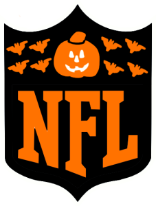 NFL Halloween Logo iron on transfers